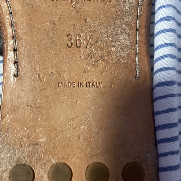 In good shape The car Show sandal moccasin with strap in back - Picture 3 of 5